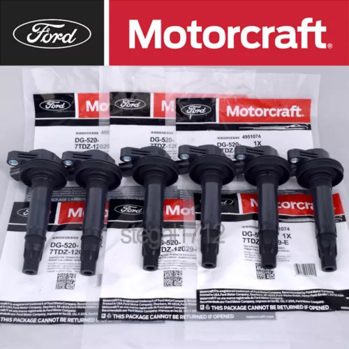 6Set GENUINE OEM Ignition Coils DG-520 For 07-13 Lincoln Mercury 3.5L 3.7L DG520 - Bild 1 von 3