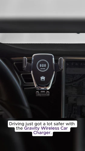 15W Car Wireless Charger Charging Automatic Mount Clamping Suction Phone Holder - Picture 3 of 19