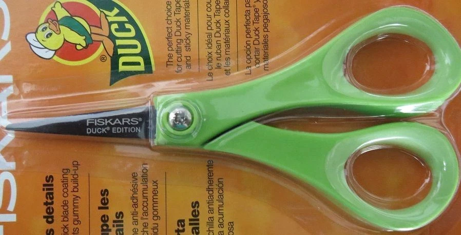 Fiskars 154110-1006 5" Duck Edition Detail Pattern Scissors Non Stick Blade 3pcs - Image 3 of 4