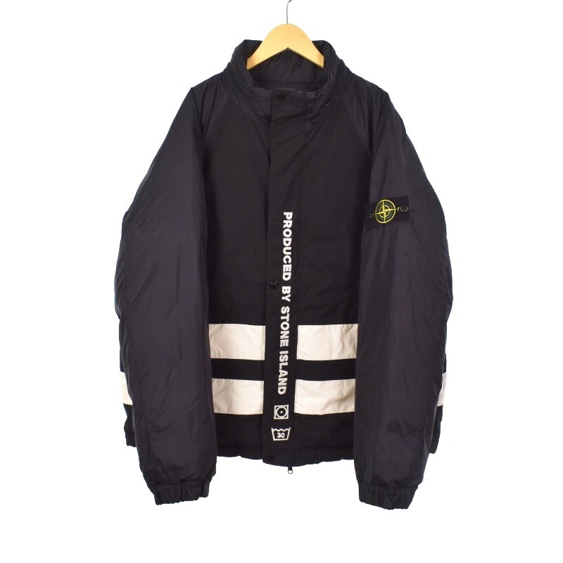 SUPREME Stone Island 23AW Reversible Down Puffer Jacket, Size XL 