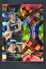 Diamond DeShields 2024 Panini Select WNBA Red Ice Prizms Chicago Sky #112