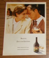 Seltene Werbung BAILEYS Original Irish Cream - Zeit für Gefühle #2 1991