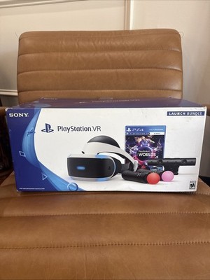 Sony PlayStation VR Launch Bundle PS4 Virtual Reality US New Complete CIB