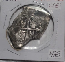 1705-1722 MEXICO 8 REALES SILVER COLONIAL COB