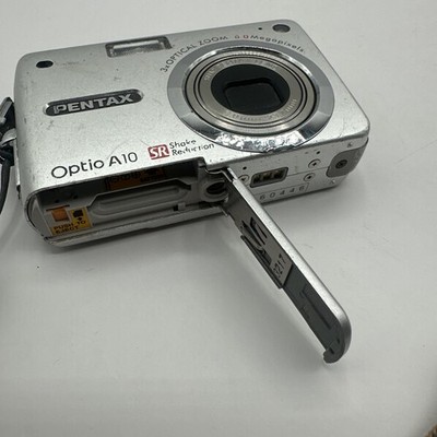 PENTAX Pentax Optio A10 8.0MP Digital Camera - Silver for sale