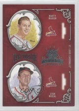 2004 Donruss Diamond Kings Team Timeline Stan Musial Marty Marion #TT-13 HOF