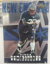 2004 Finest #86 Vince Wilfork New England Patriots Rookie Card. rookie card picture
