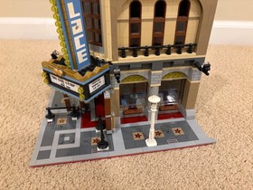 LEGO Palace Cinema 10232 Modular Building Used INCOMPLETE