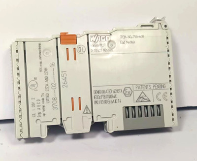 WAGO 750-600 End Module Fieldbus Node