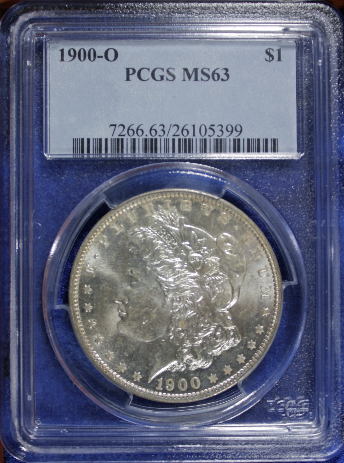 1900-O MORGAN DOLLAR PCGS MS63 TONED (2632715)