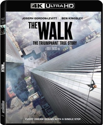 THE WALK New Sealed 4K Ultra HD UHD Joseph Gordon-Levitt World Trade Center