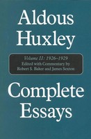 Aldous Huxley Complete Essays Volume Ii, 1926-1929 Aldous Huxley Buch Englisch