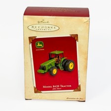 Hallmark Keepsake John Deere Model 8420 Tractor Christmas Ornament 2003