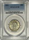 1923 P Standing Liberty Quarter 25c PCGS AU58 ‼️NICE ORIGINAL COIN‼️