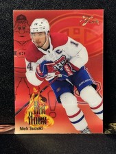 2025-26 Fleer Flair Nick Suzuki Hot Hues #15