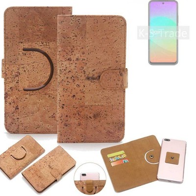 Wallet case für Acer Sospiro A52 Ultra Kork Schutz Hülle Walletcase Cover Tasc