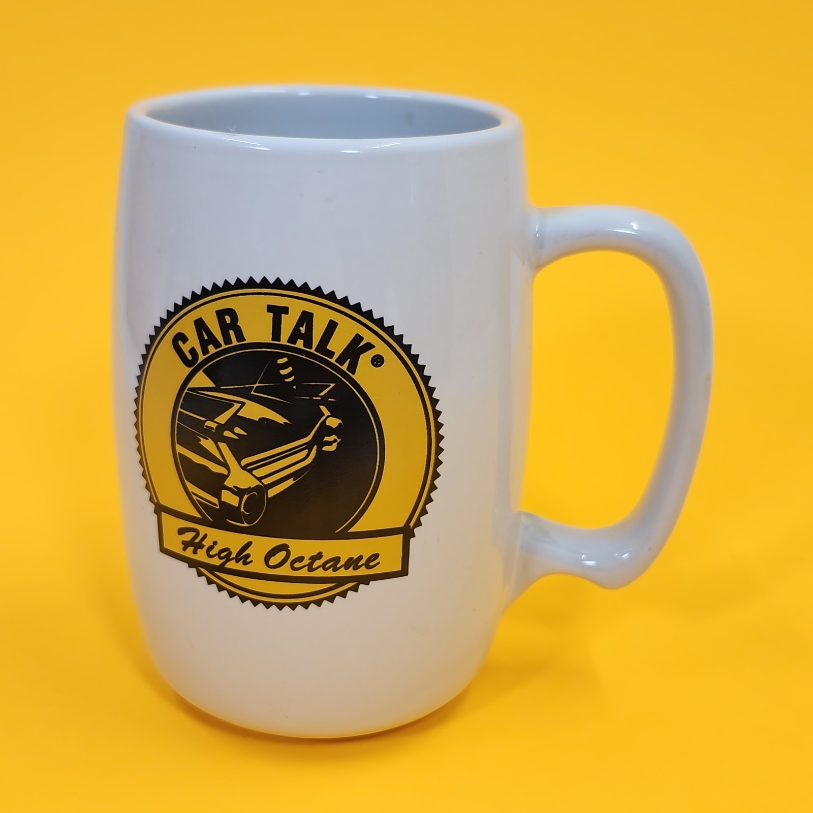 Car Talk Coffee Mug High Octane Tea Cup NPR Radio M Ware Auto Mechanic Magliozzi