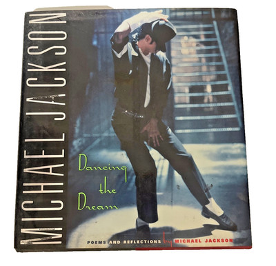 English Michael Jackson Dancing The Dream Hardcover 1st Ed. 1992 Vintage Used
