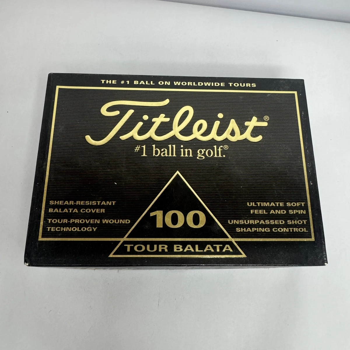 Vintage Collectable Golf Ball Diamond Koch Titleist Tour Balata 90 14-a