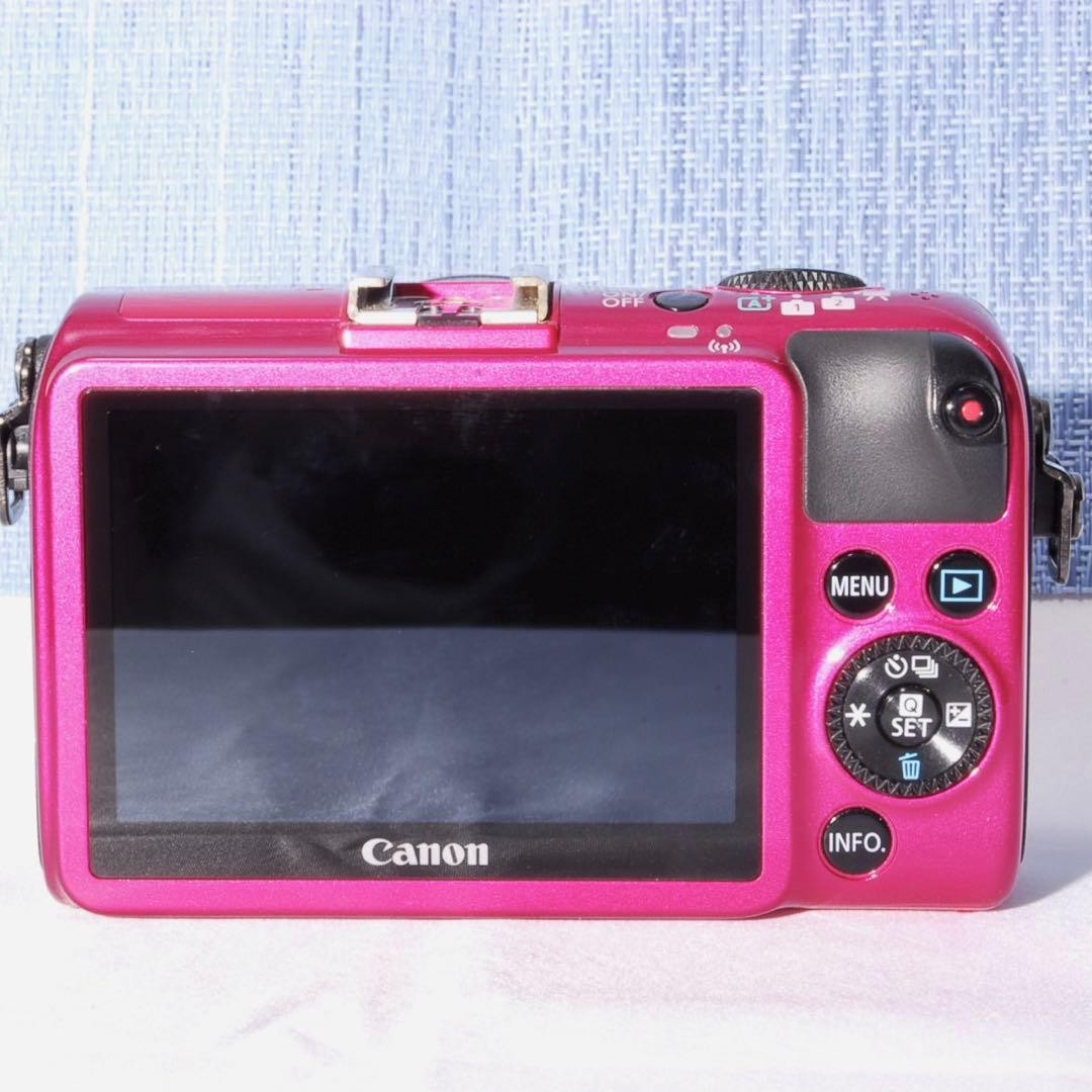 Canon EOS M2 ミラーレス一眼 ピンク CANON (キヤノン) ミラーレス一眼カメラ レンズ/ストロボ/レンズ