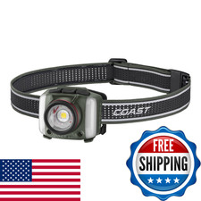 Coast Fl97R Voice-Controlled 1200 Lumen Rechargeable Led Headlamp Pure Beam