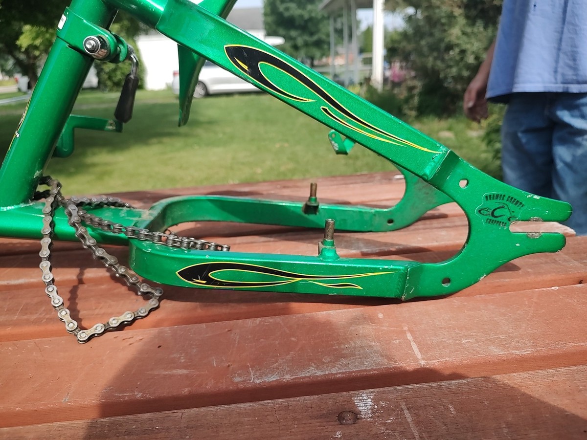 Schwinn Stingray Green OC Chopper Bicycle Frame | eBay