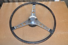 Steering Wheel With Hub 1956 1957 1959 1960 1961 1962 Corvette Black Steering Wheel With Hub 1956 1957 1959 1960 1961 1962 Corvette Black