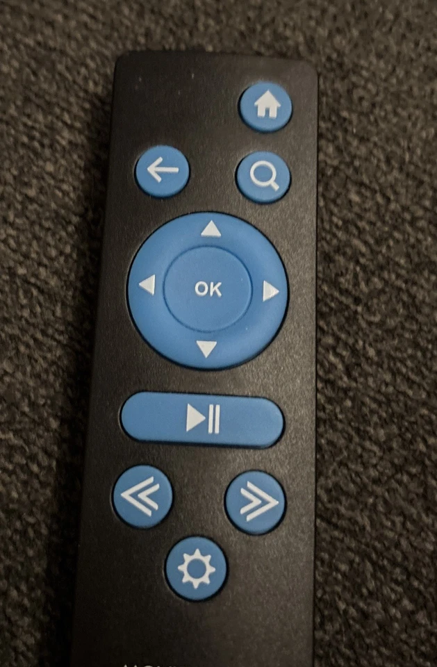 正品 VUDU SPARK RS-T1 远程控制 已测试 工作 二手 二手状况完好 黑色和蓝色 — 第 3/4 张图片