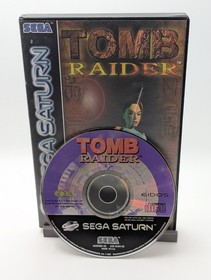 Tomb Raider - Sega Saturn Game - Complete with Manual - PAL Tested