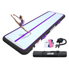 6.6ft Tumbling Mat Inflatable Gymnastics mats with Pump for Home/Gym