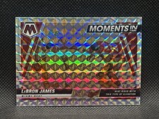 2021-22 Panini Mosaic - Moments in Time LeBron James #4 Mosaic Prizm