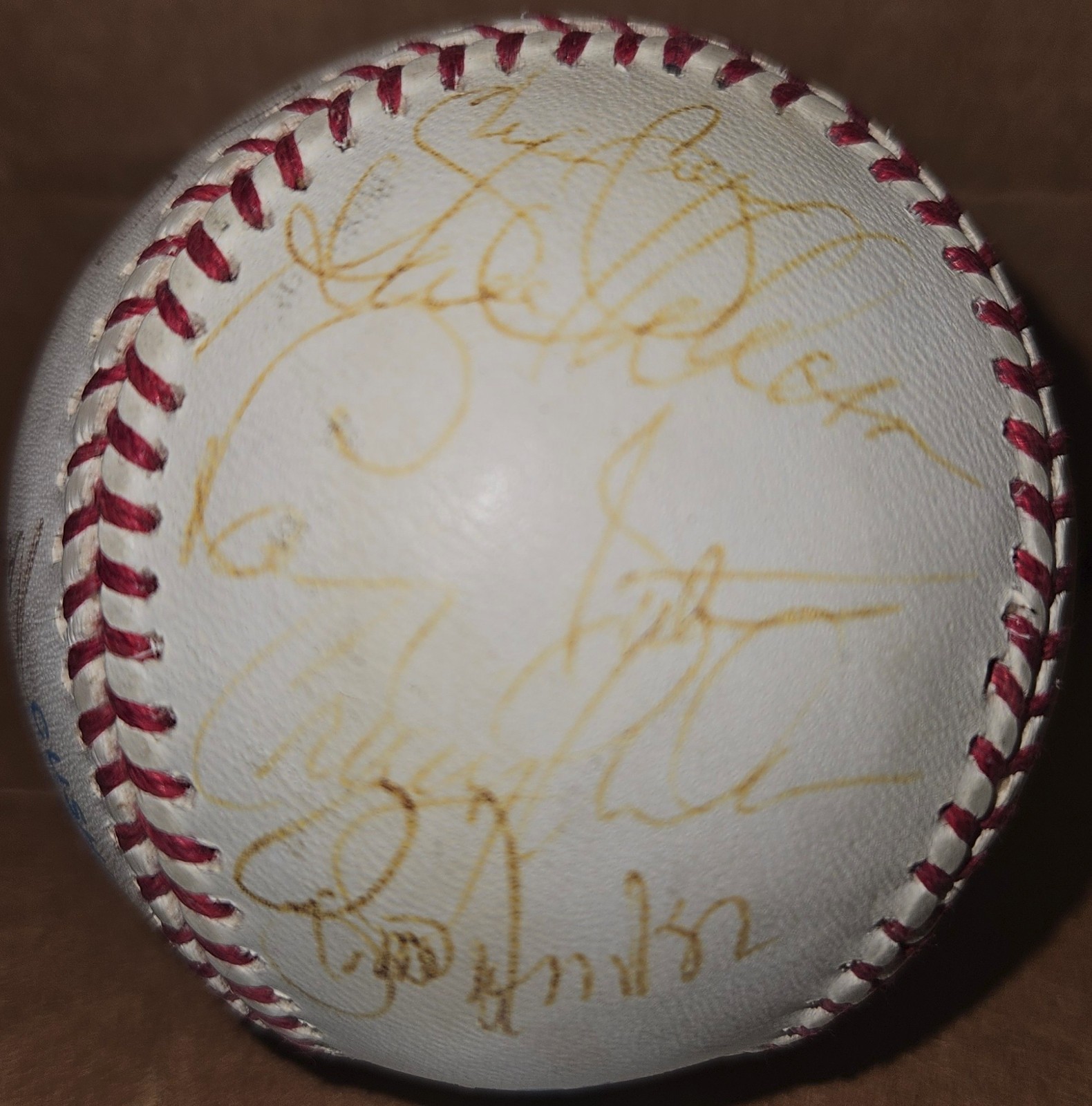 Garret Anderson,Shawn Green,Brady Anderson,Helling,Bell Signed AUTOGRAPH BALL+16