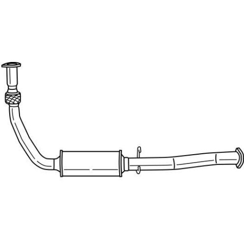 Catalyseur Sigam 32124 Land Rover pot d'échappement central essence et diesel