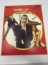 Goldfinger James Bond 007 CED RCA SelectaVision VideoDisc Sean Connery 1981 Vtg