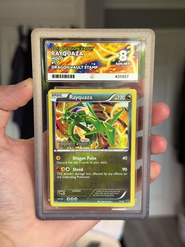 Rayquaza graded ACE 8 for sale on eBay