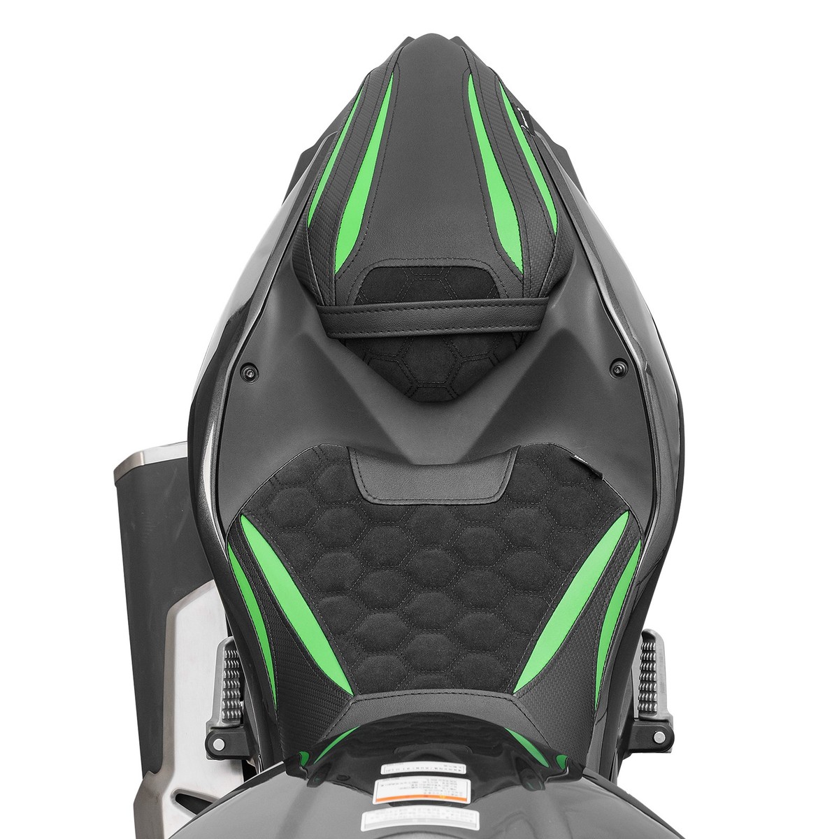 WOLFLINE Rider & Passenger Seat For Kawasaki Ninja 500 Z500 2024