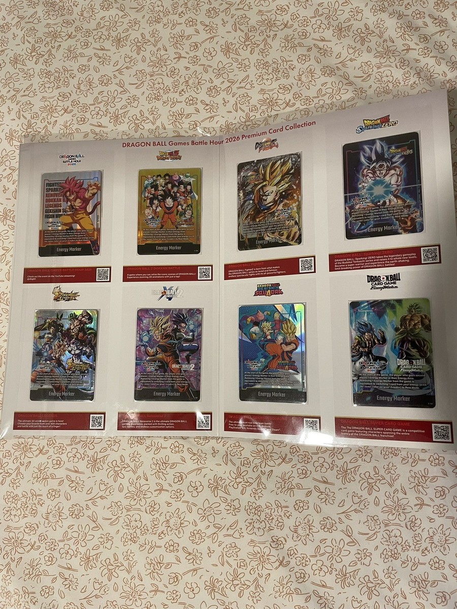 Bandai Namco Dragon Ball Battle Hour 2026 Premium Card Collection