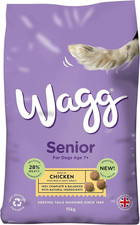 Senior Complete Dry Dog Food Chicken & Rice 15Kg - 28% Meaty Ingredients 1.73 per kilo