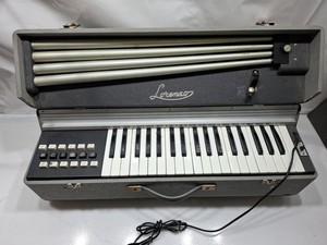 Vintage Italian Lorenzo Organ Compact Electronic Keyboard Please Read Descrption