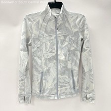 Women's LULULEMON Light Patterned Tropical Shadow Athletic Define Jacket Sz 6