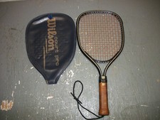 Vintage Wilson Court Pro Racket Ball Racket CO85 Cover