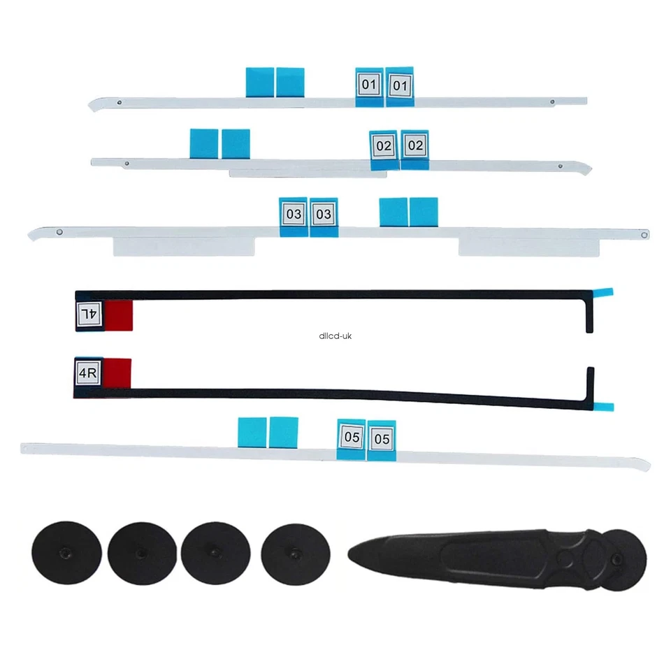 NEW Set for iMac 21,5" A1418 LCD Display Klebestreifen Kleber Adhesive Tape - Bild 2 von 4