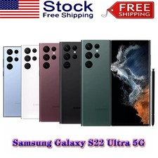 NEW SEALED SAMSUNG GALAXY S22 ULTRA 5G S908U 128GB UNLOCKED CDMA GSM SMARTPHONE