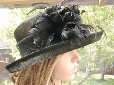 Eleganter Anlasshut Farbauswahl Hochzeit Ascot Fest Damenhüte Strohhüte