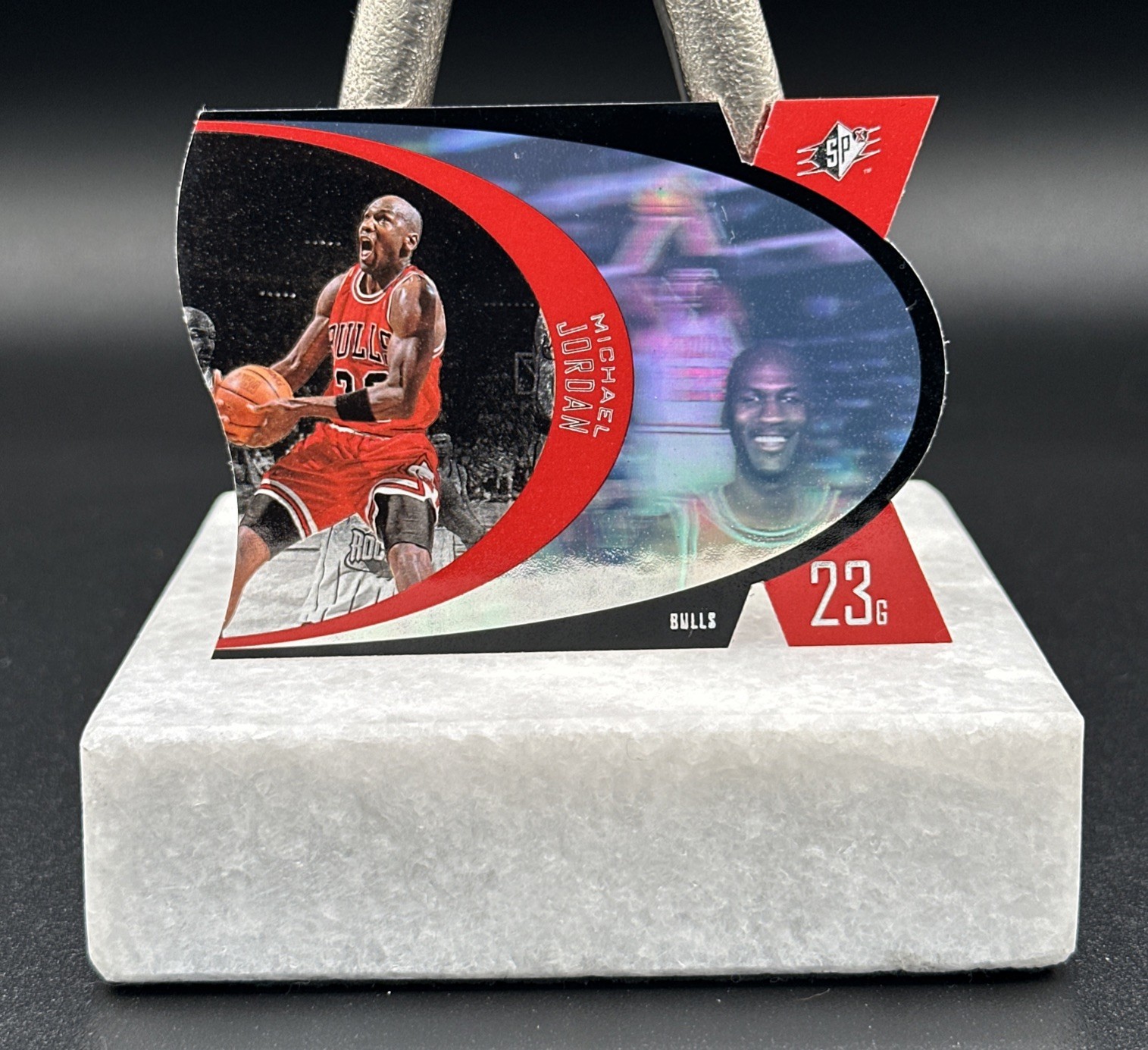 Michael Jordan 1997 SPx SAMPLE PROMO #SPX5 Chicago Bulls NBA HOF GOAT Iconic