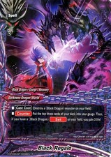 Buddyfight TCG card S-BT02A-SP/0008EN R Black Gift Blazing Overclash