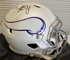 Aaron Jones Full-sized Minnesota Vikings Autographed Replica Helmet Beckett COA