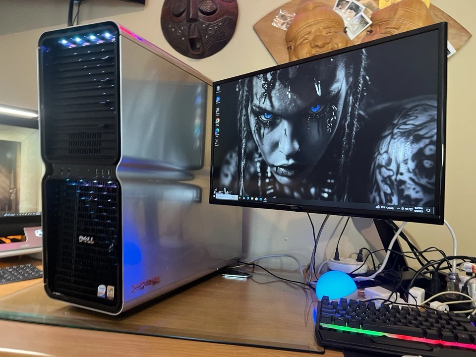 Dell XPS 700 Jet Black AMD Radeon HD 6800 Original PSU Motherboard Win 10 Pro - Image 4 of 4