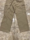 Mens 34X30 Dickies LP337DS Beige Khaki Occupational Cargo Work pants Distressed — photo 2