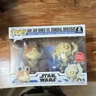 Funko Pop! Star Wars Jar Jar Binks vs General Grievous GameStop Exclusive 2 Pack